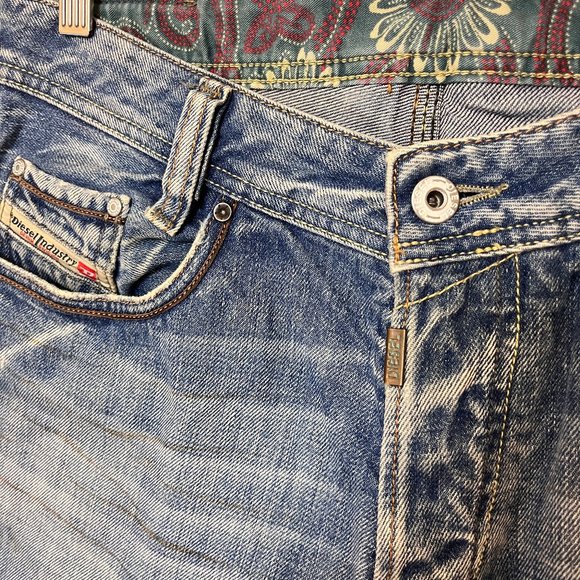 Diesel Koffha Bootcut Button Fly Made in Italy Jeans - Men's Size 29 X 29 - Picture 3 of 14